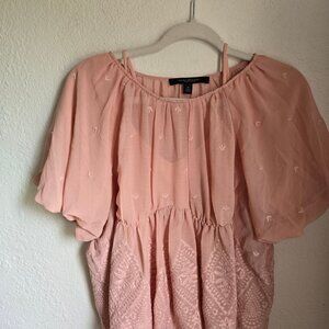 Marc New York, Pink Blouse Size Medium